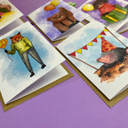 Woodland Creatures Greeting Cards