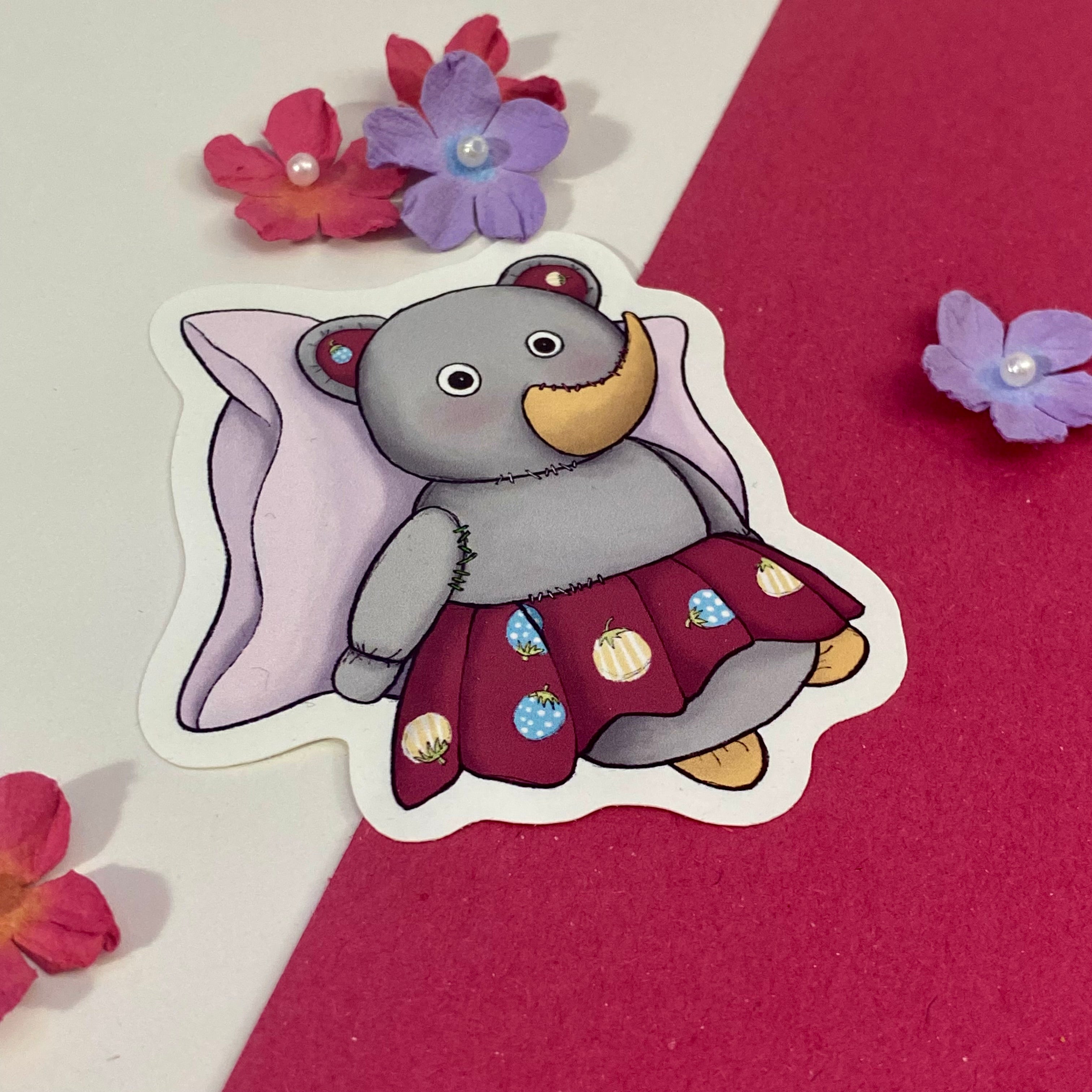 Elfruit Single Vinyl Sticker