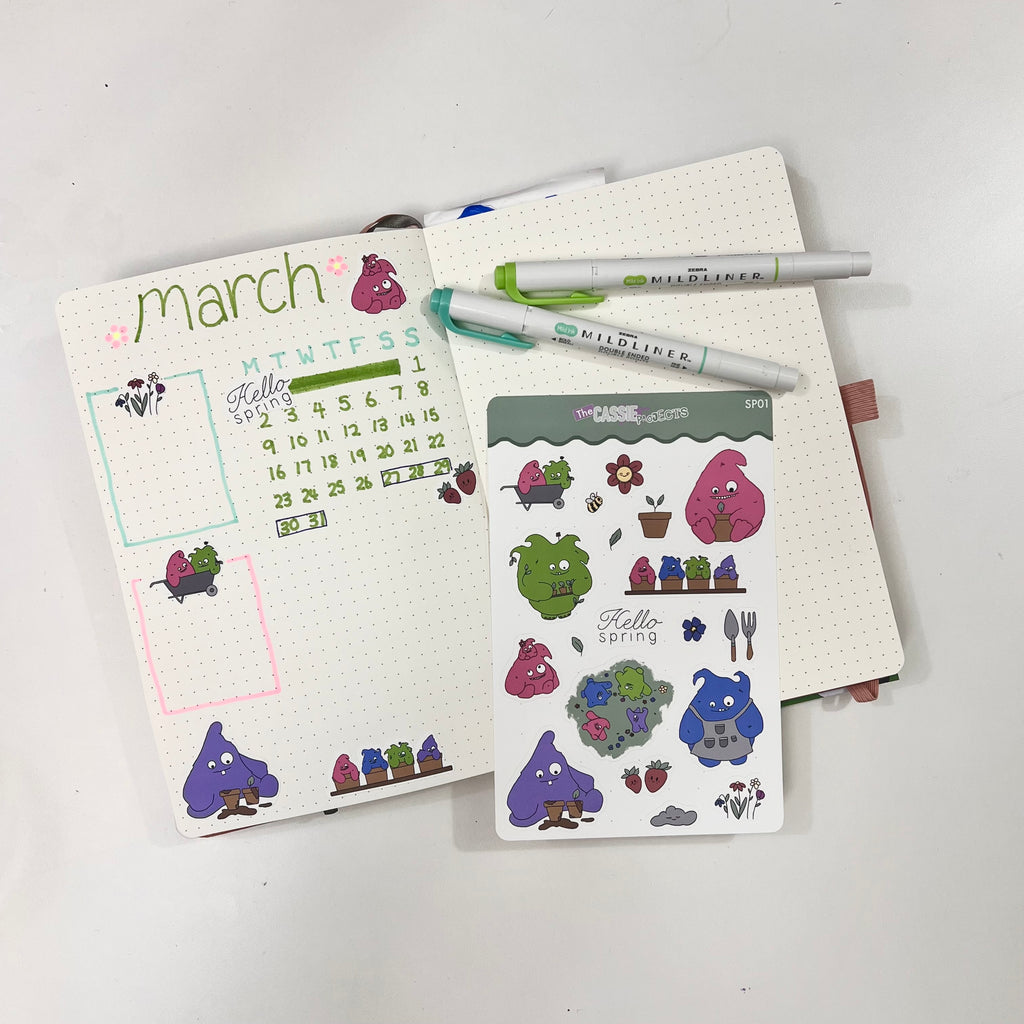 The Dreamlings Spring Sticker Sheet