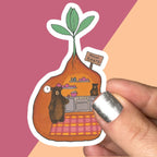 Pocket Bears Single Vinyl Sticker