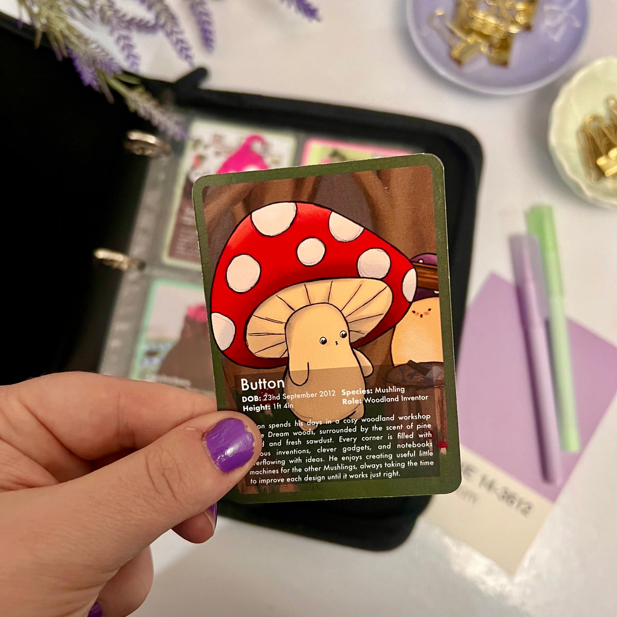 Button: Nearaway Collector Card