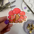 Mushling Folk Single Vinyl Sticker