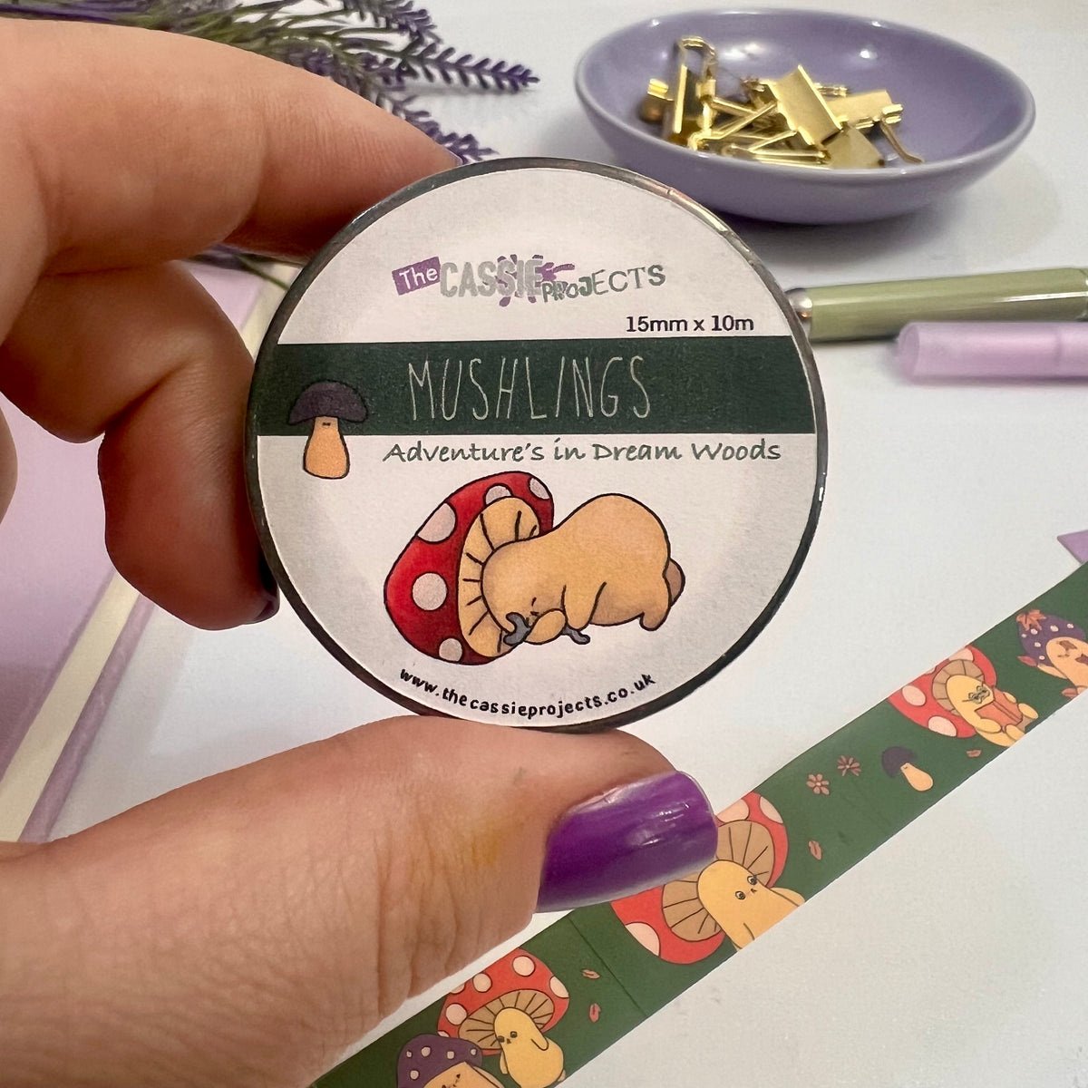 Mushings: Adventures in Dream Woods Washi Tape