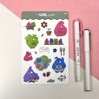 The Dreamlings Spring Sticker Sheet