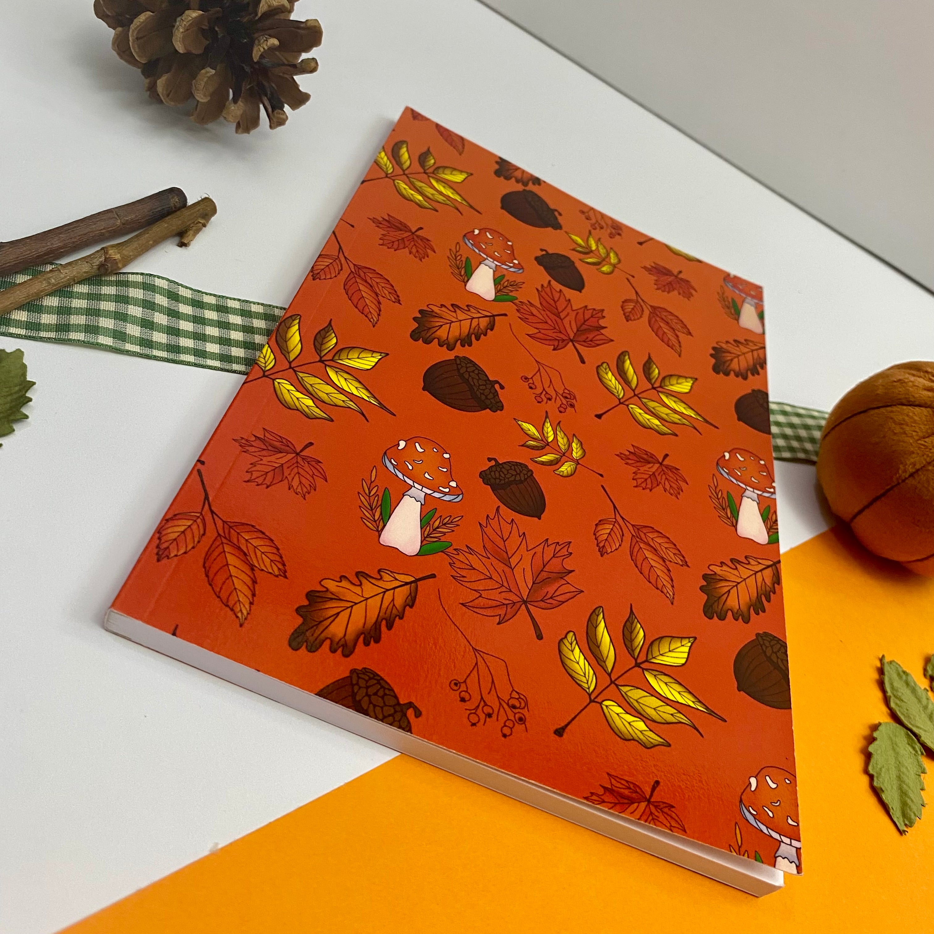 Autumn Themed Notebook A5