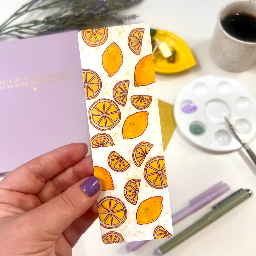 A Little Slice of Lemony Happiness Bookmark