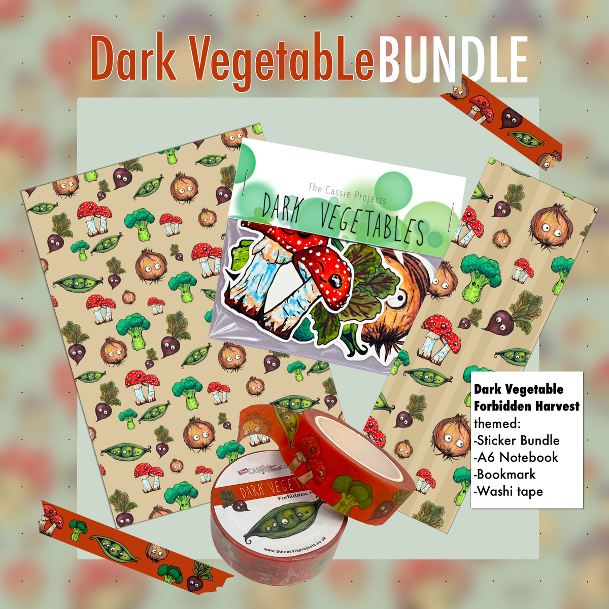 Dark Vegetables Forbidden Harvest Bundle