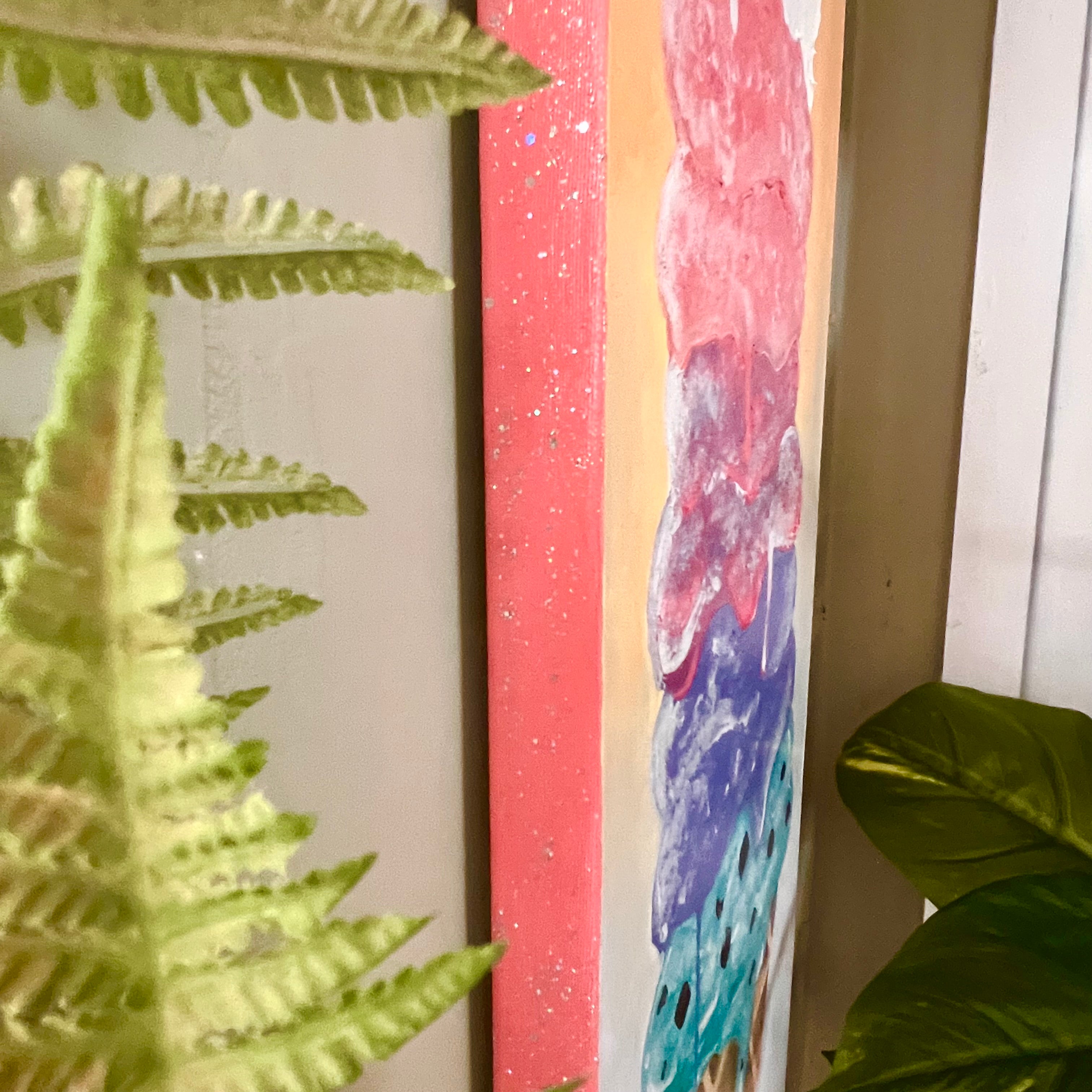 The Sweetest Scoop of Summer Original Painting on Canvas