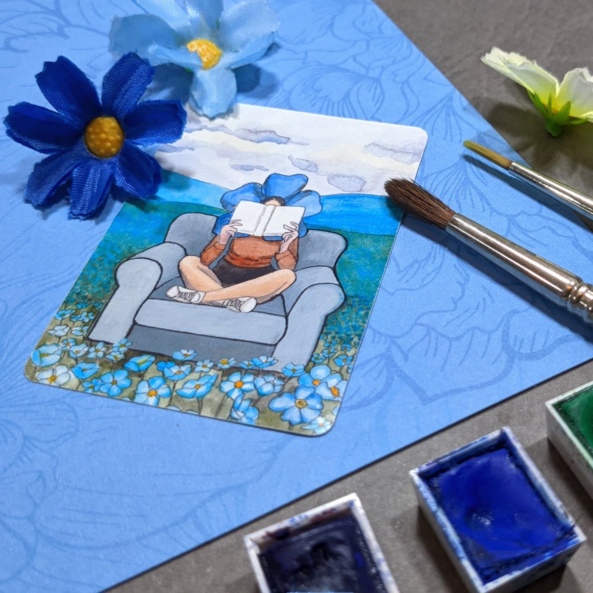 Forget Me Not Single Vinyl Sticker