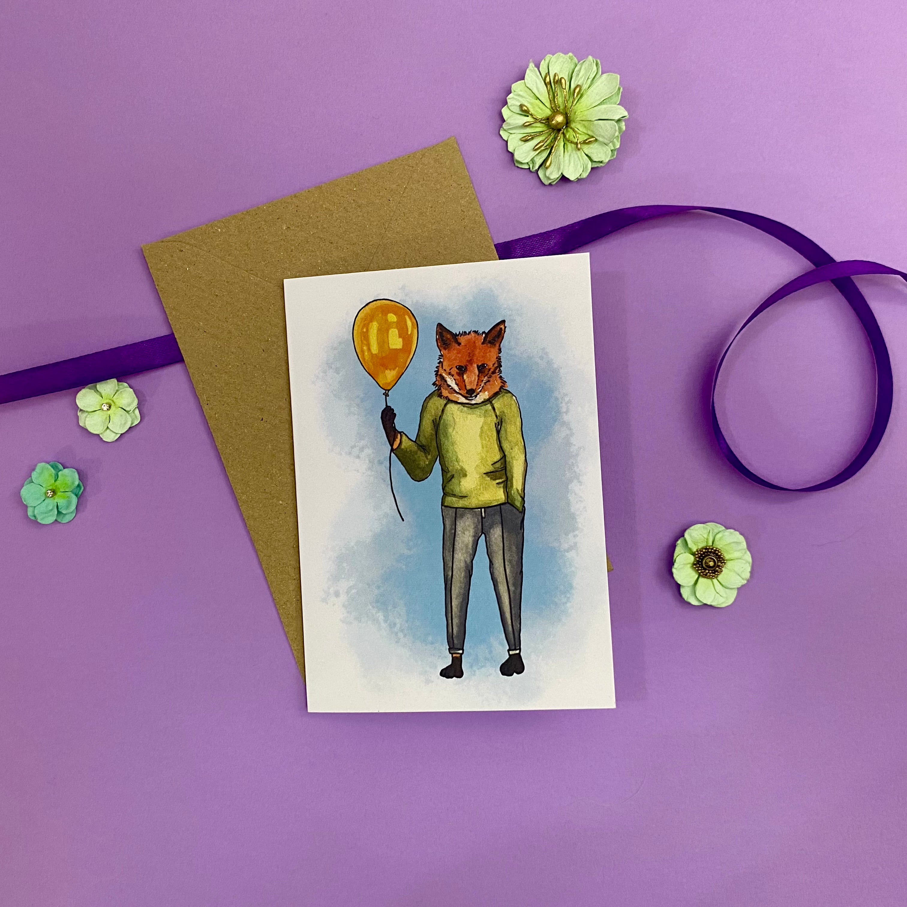 Woodland Creatures Greeting Cards