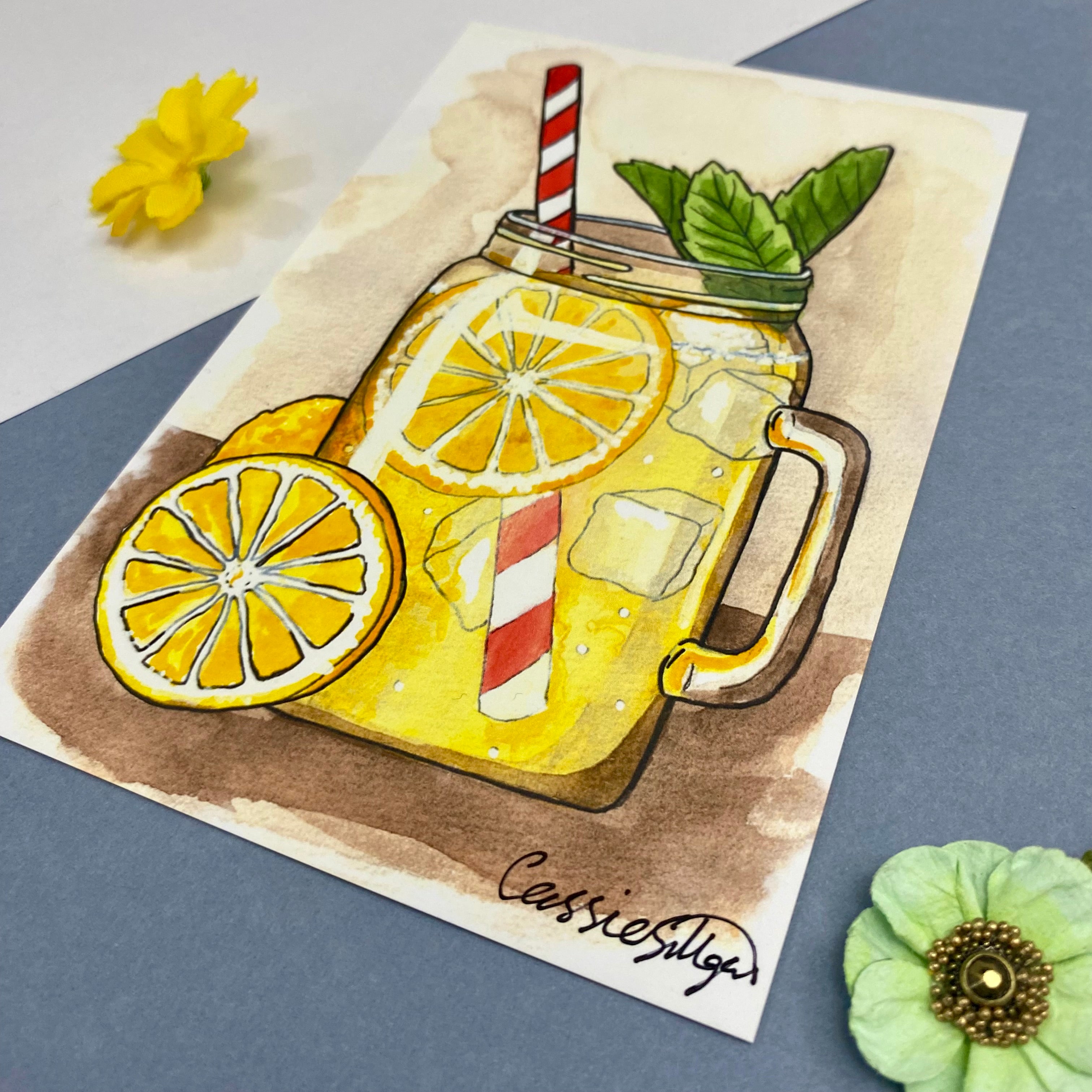 Lemonade Art Print
