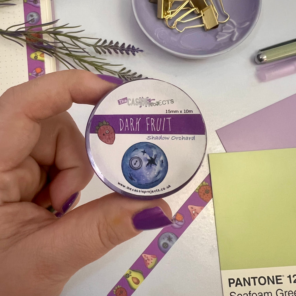 Dark fruit: Shadow Orchard Washi Tape
