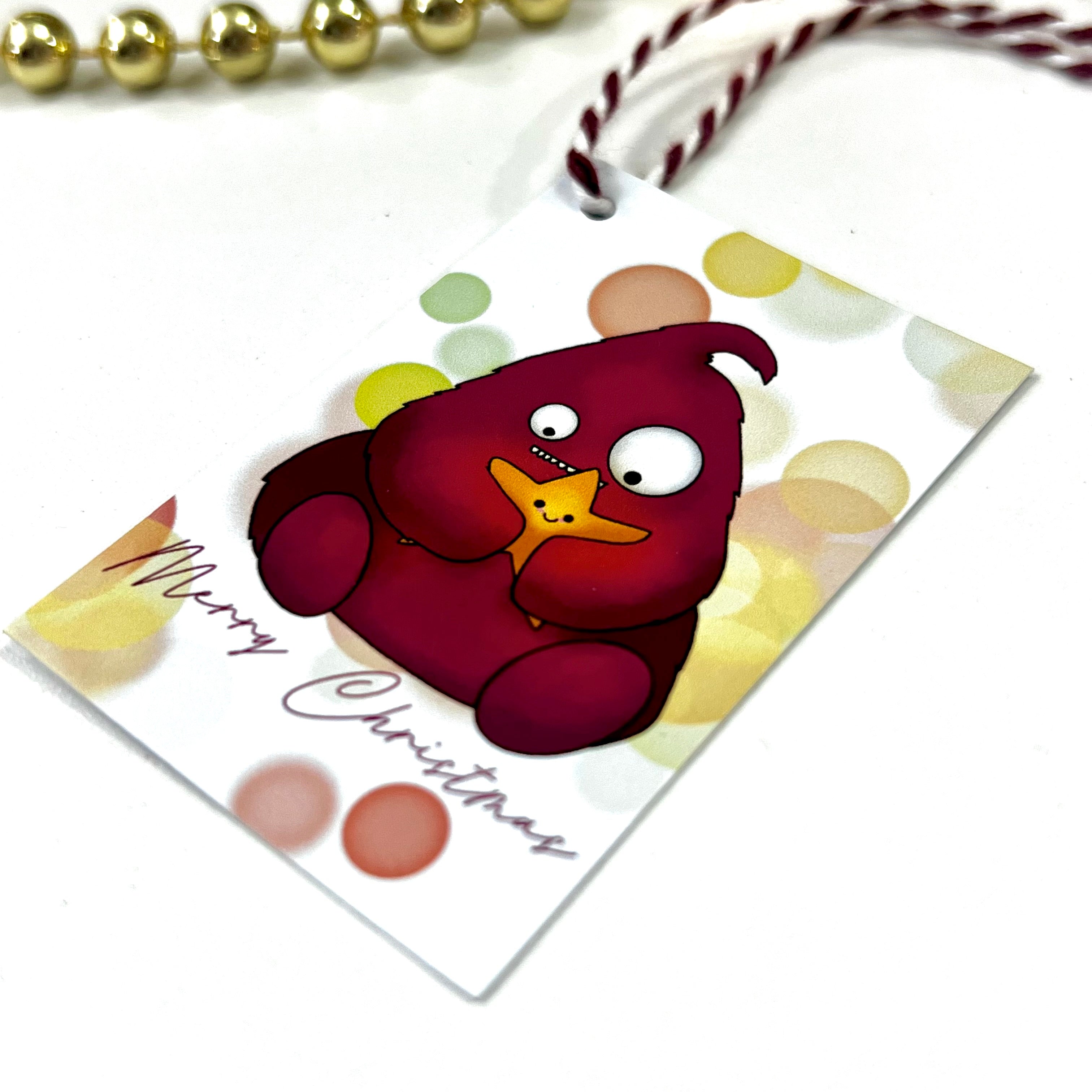 Snugglezilla Gift Tags - pack of 10