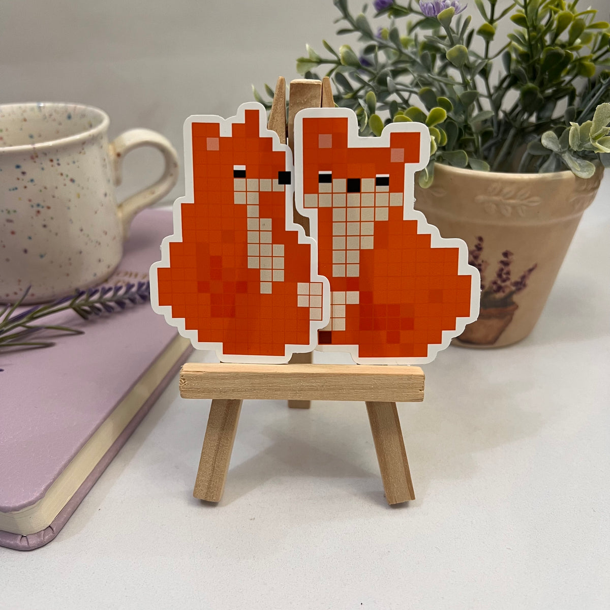 Pixelated Sweethearts - Felix and Willow Duo Sticker Pack