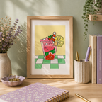 Patrick's Berry Proud Afternoon Art Print