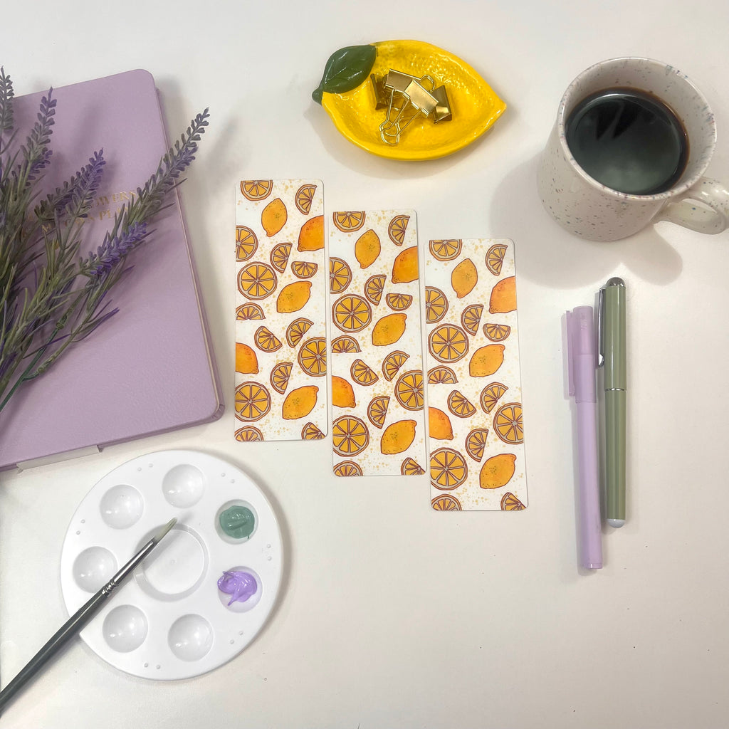 A Little Slice of Lemony Happiness Bookmark
