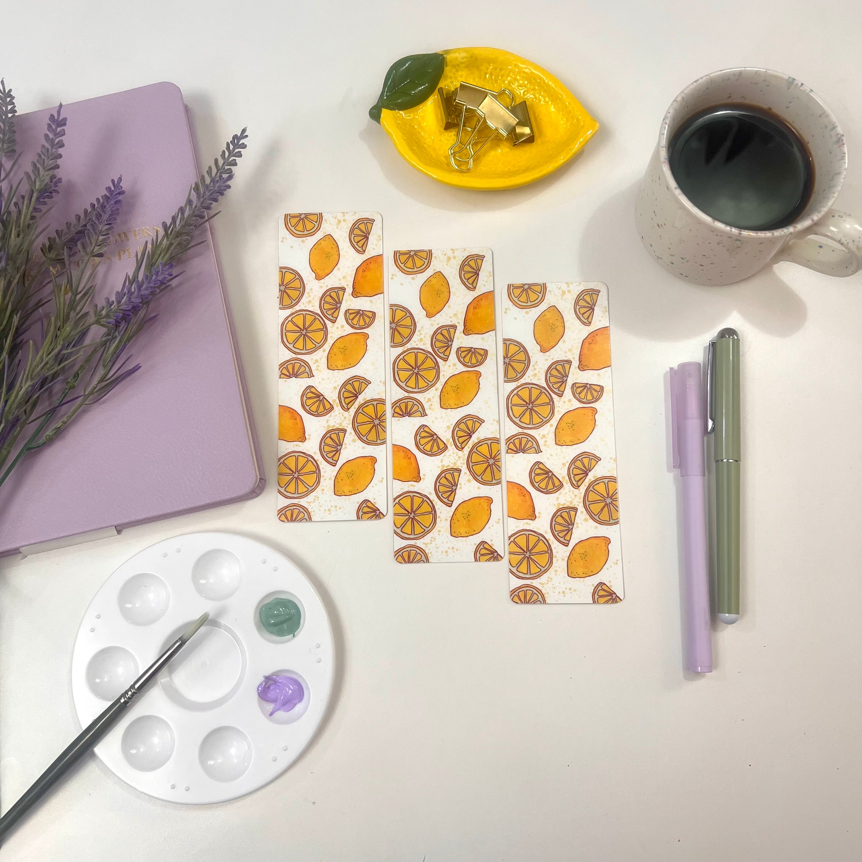 A Little Slice of Lemony Happiness Bookmark