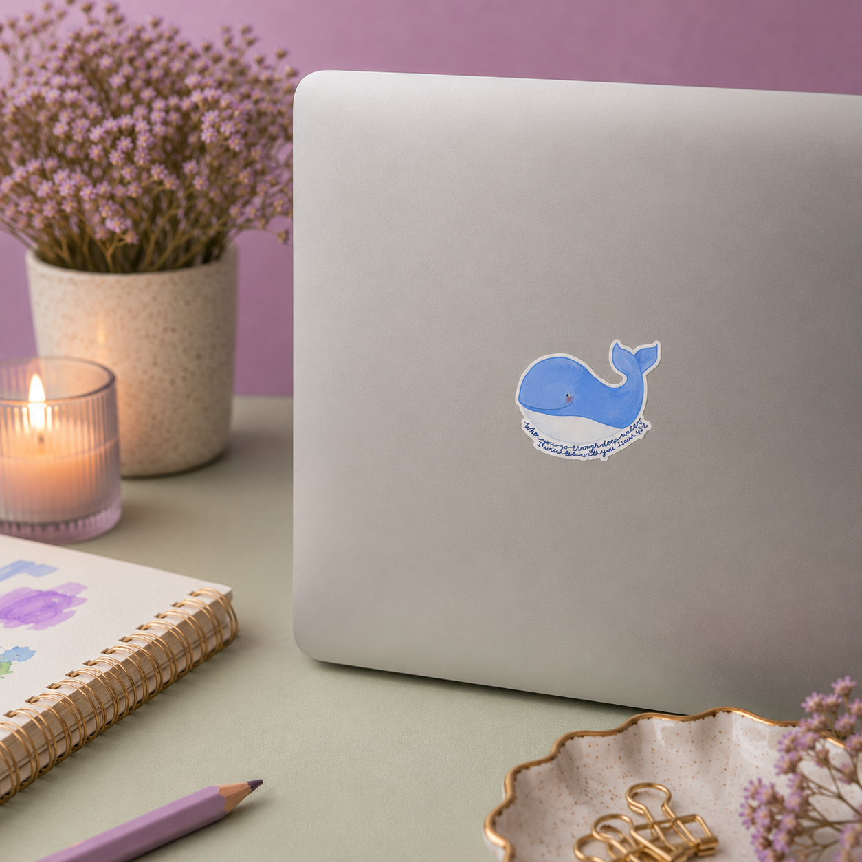 Wilhelm with verse Single Vinyl Sticker
