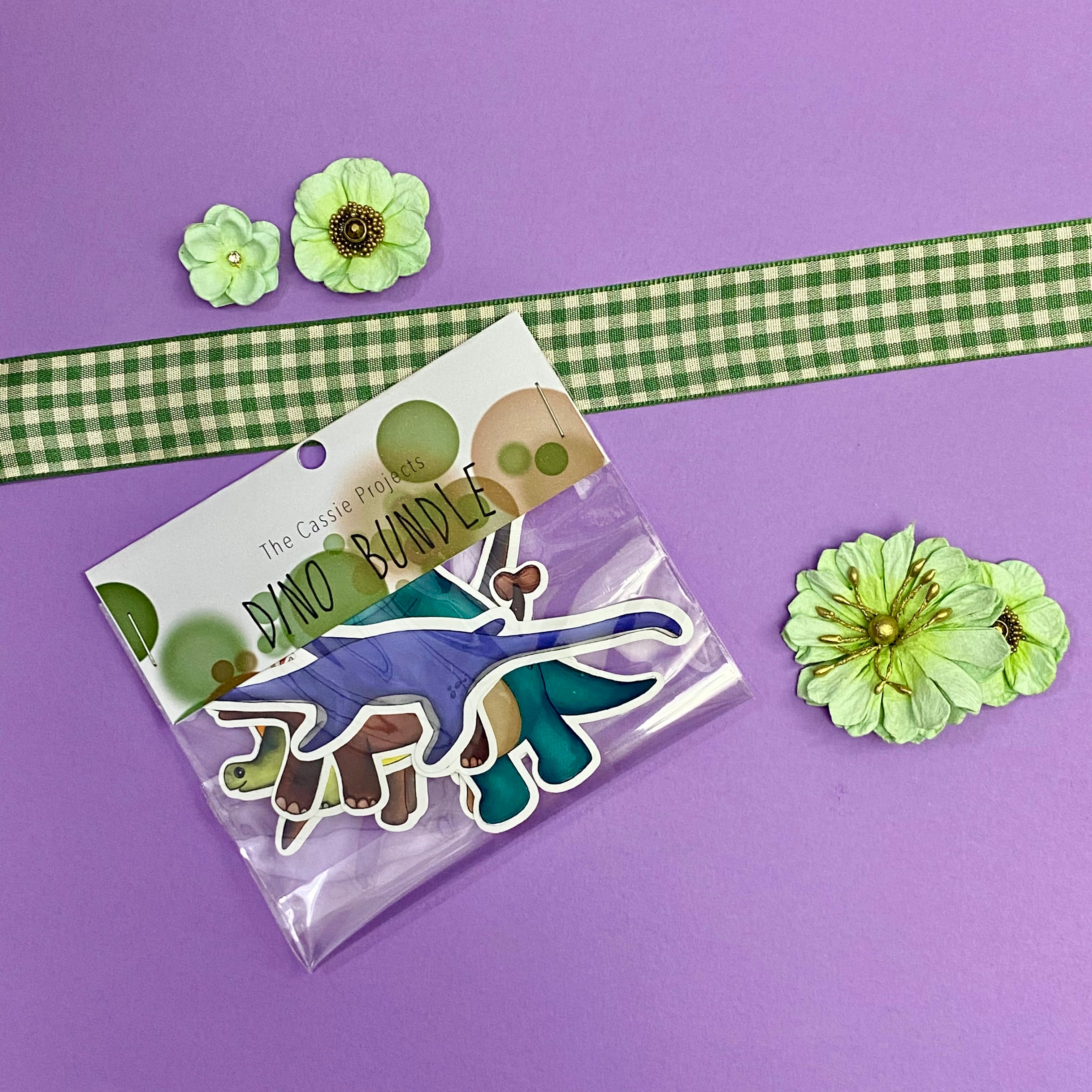 Dino Vinyl Sticker Bundle