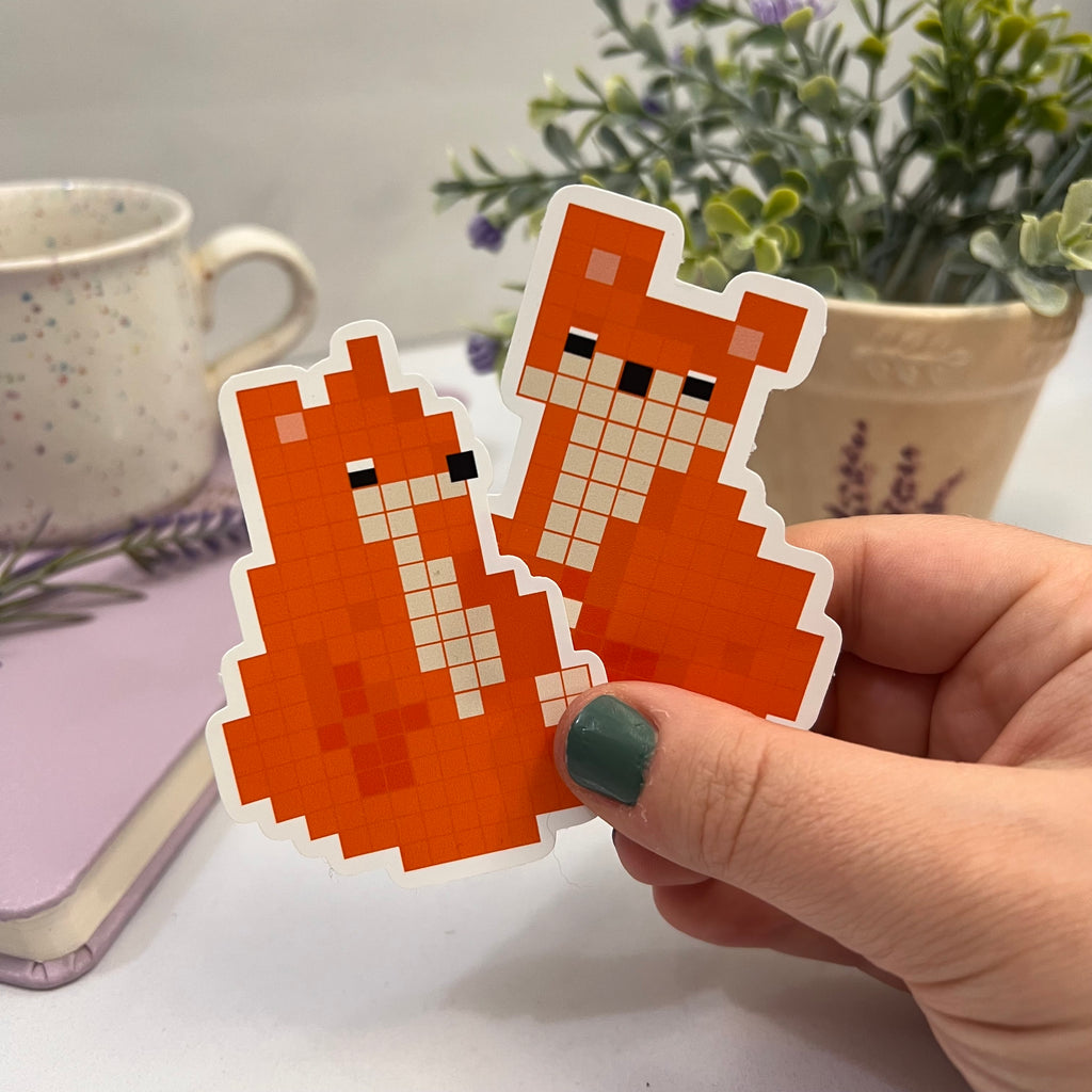 Pixelated Sweethearts - Felix and Willow Duo Sticker Pack