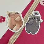 Emotion Cats Single Vinyl Sticker