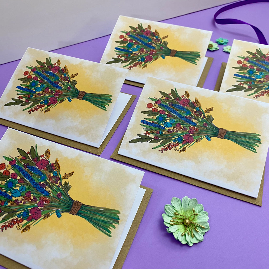 Wildflowers Greeting Card