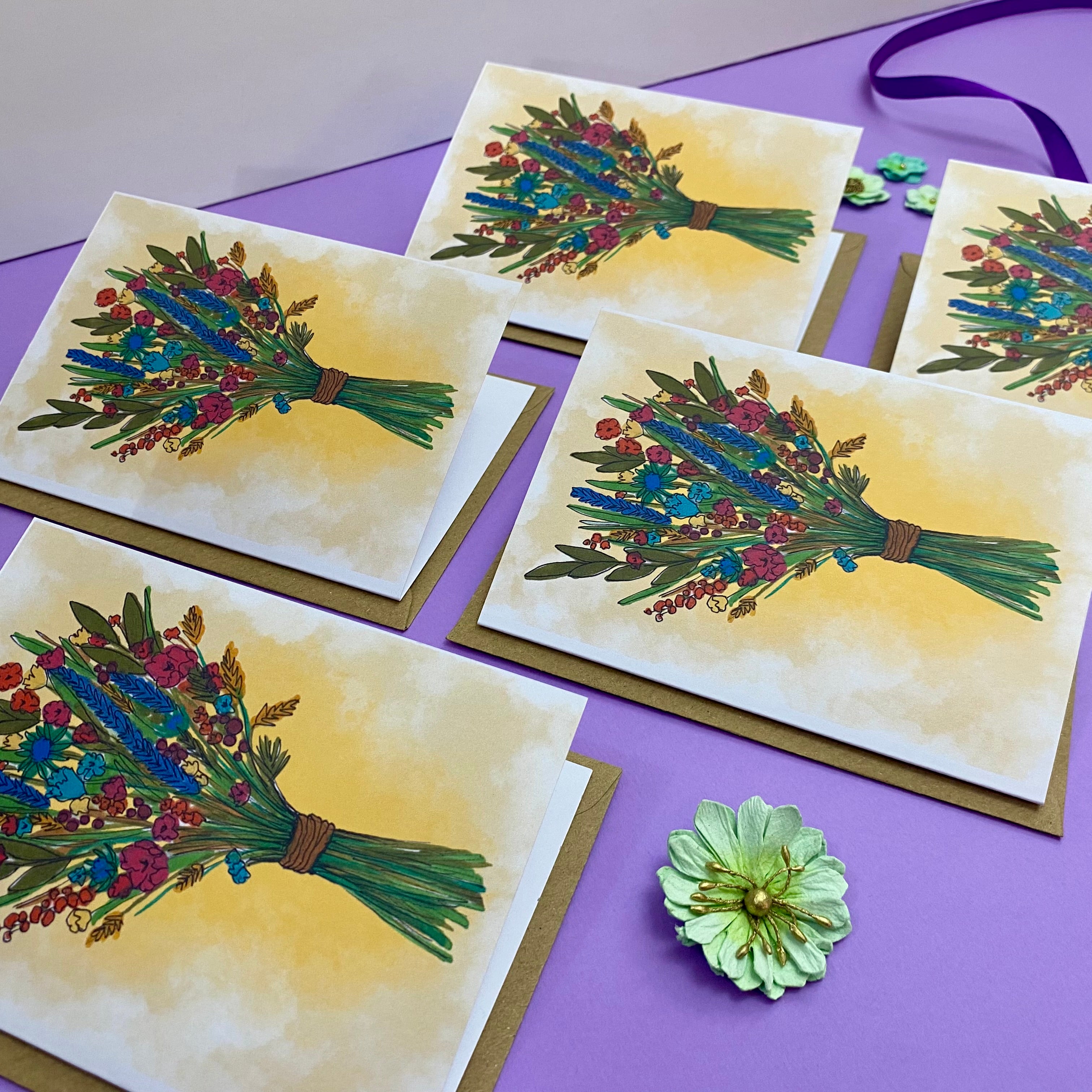 Wildflowers Greeting Card