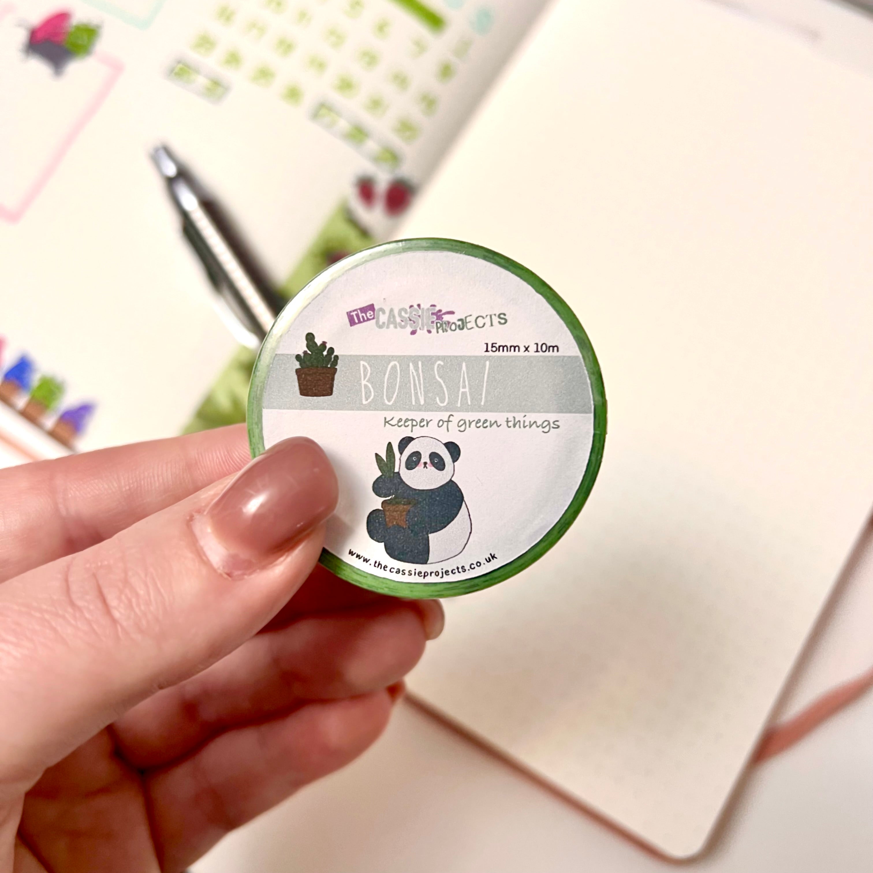 Bonsai Washi Tape 15mm x 10m