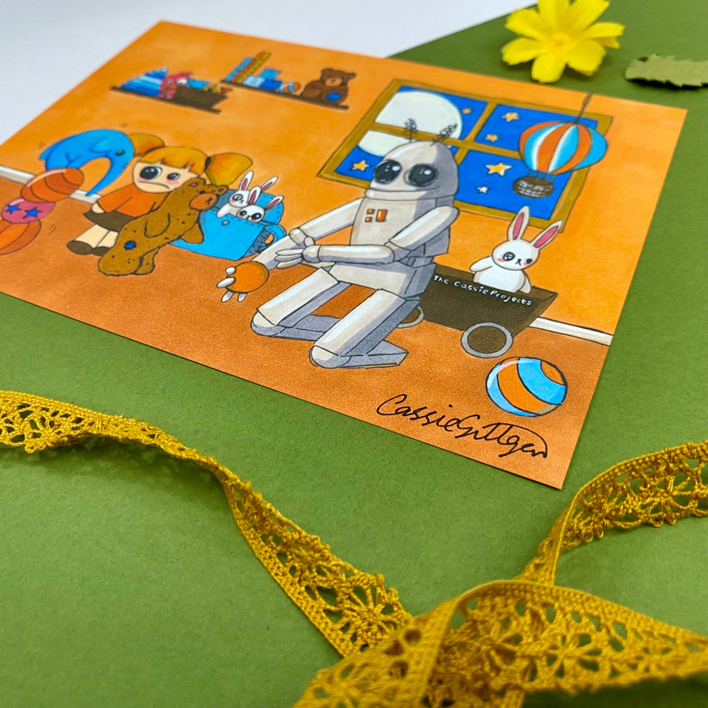 Robot Art Print