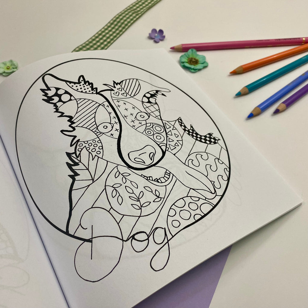 Farm Life Colouring Book