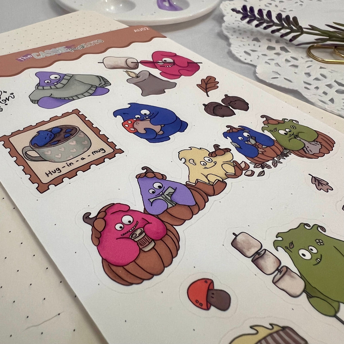 Dreamlings Autumn Sticker Sheet