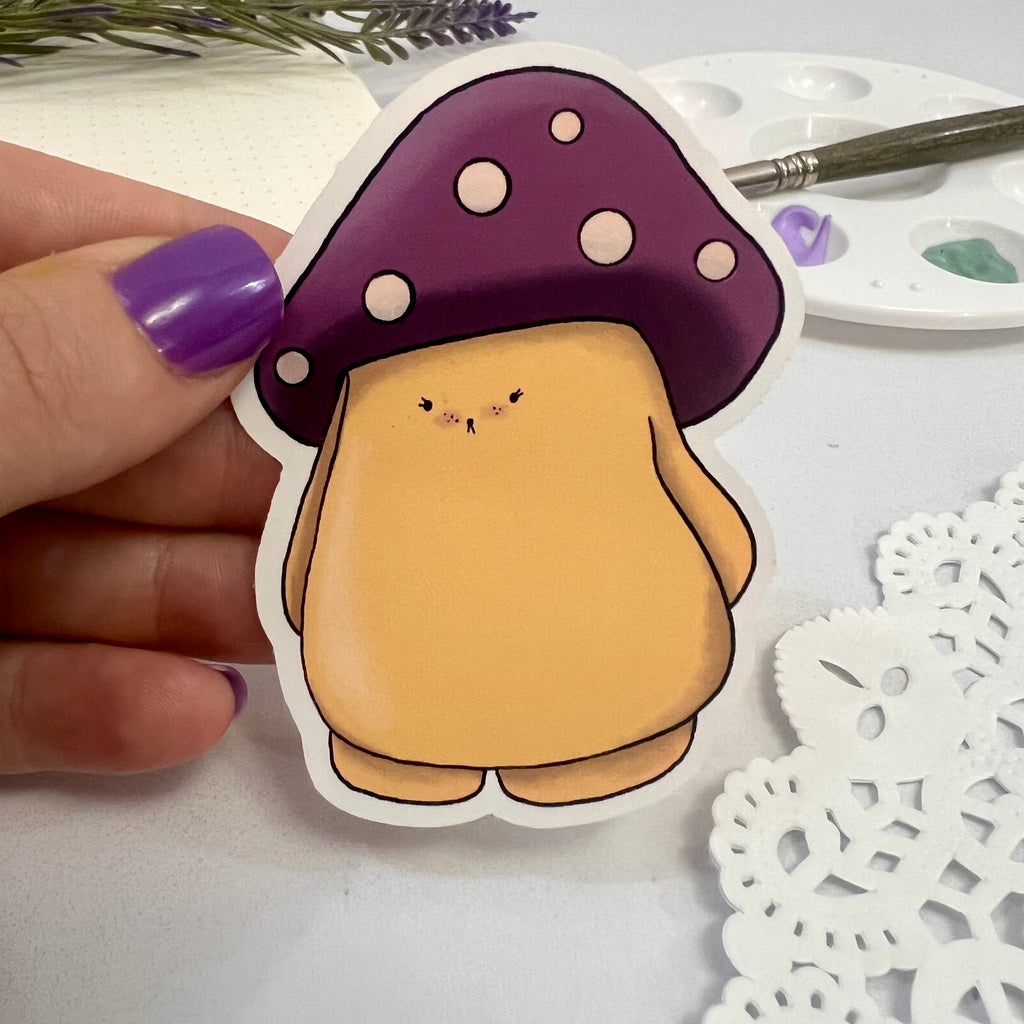 Maple the Mushling Vinyl Sticker