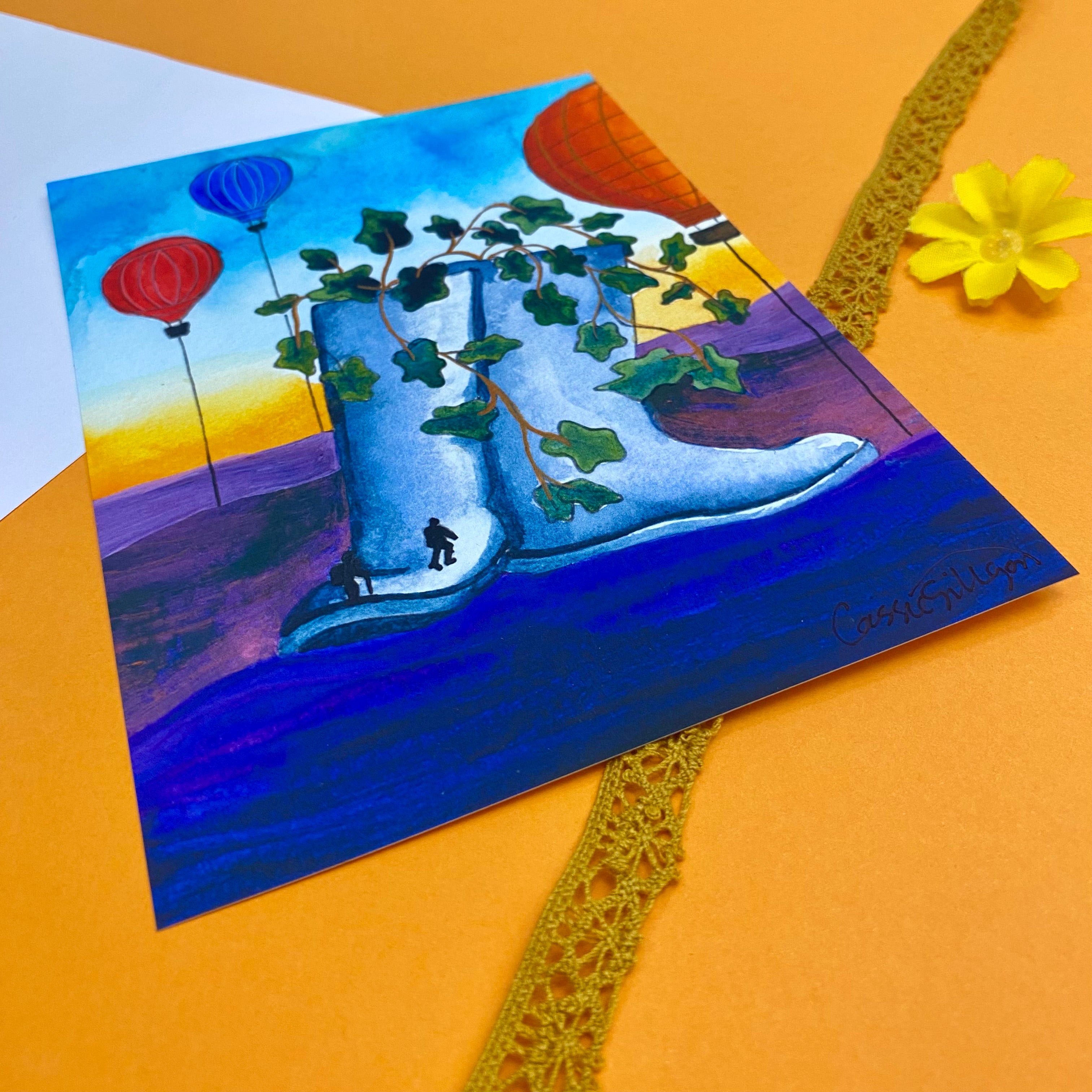 Welly Mountain Art Print