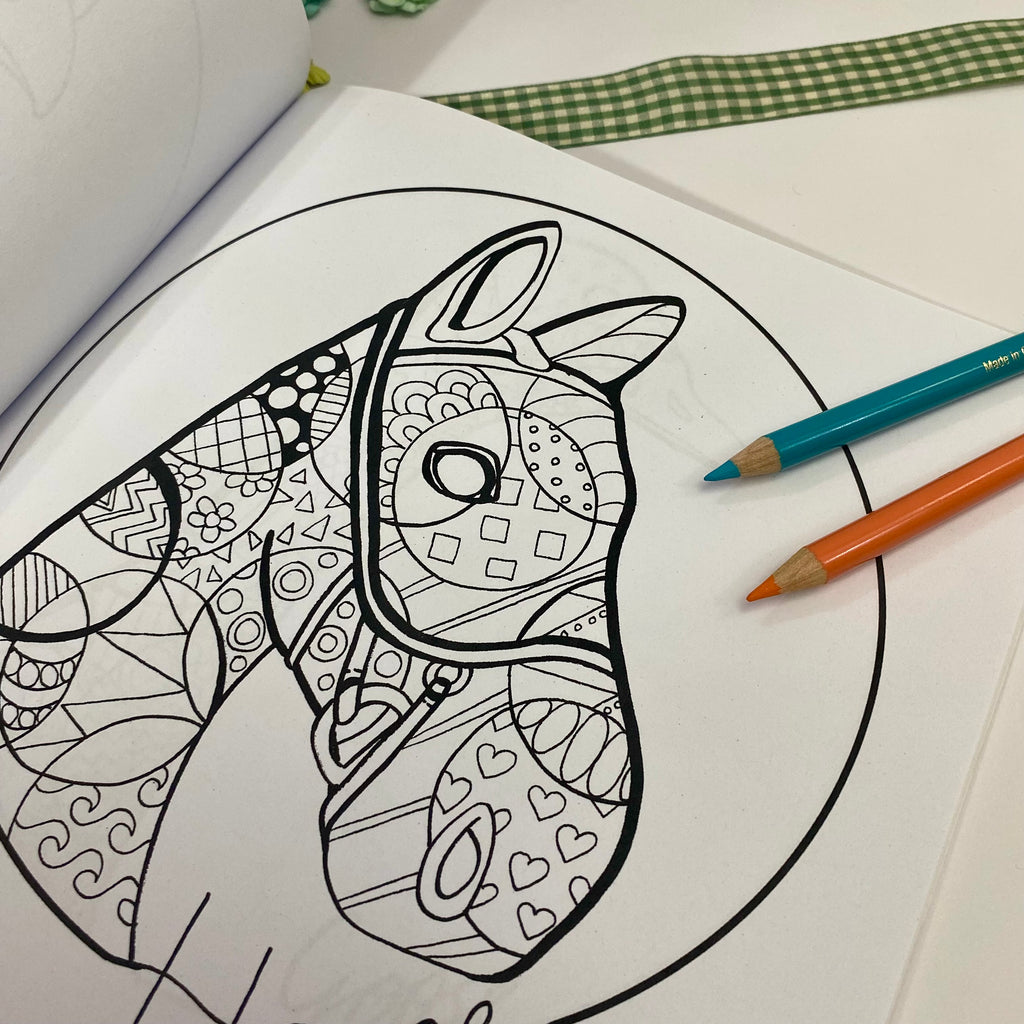 Farm Life Colouring Book