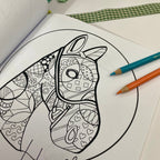 Farm Life Colouring Book