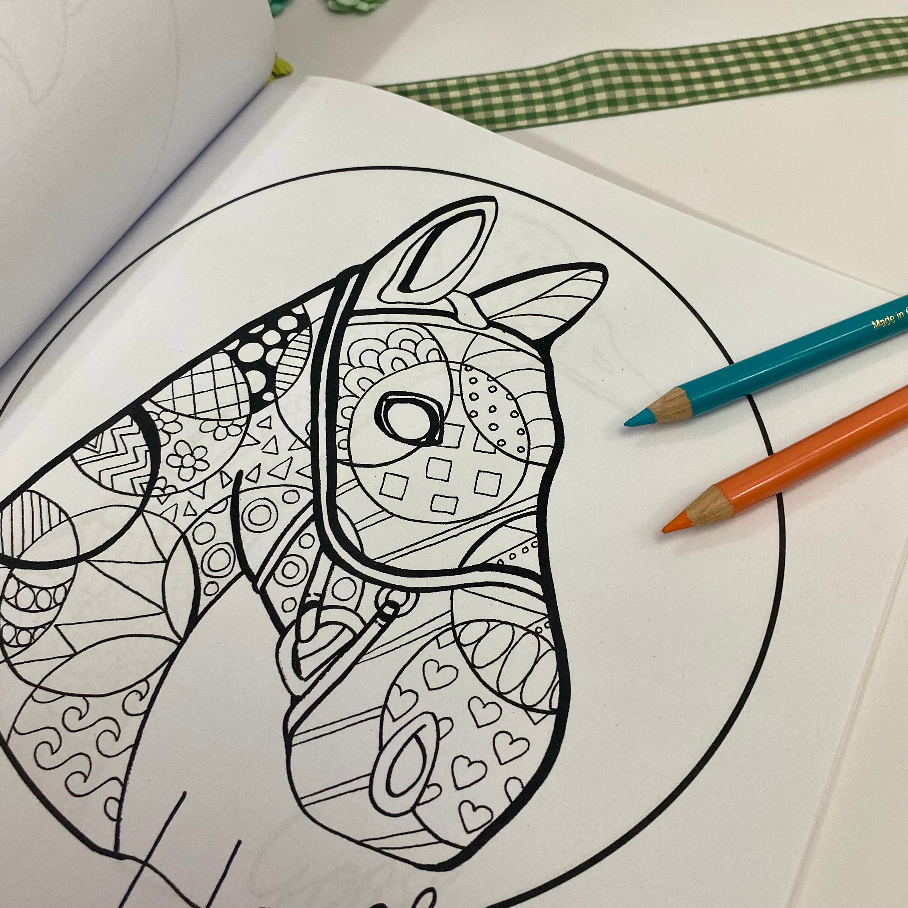 Farm Life Colouring Book