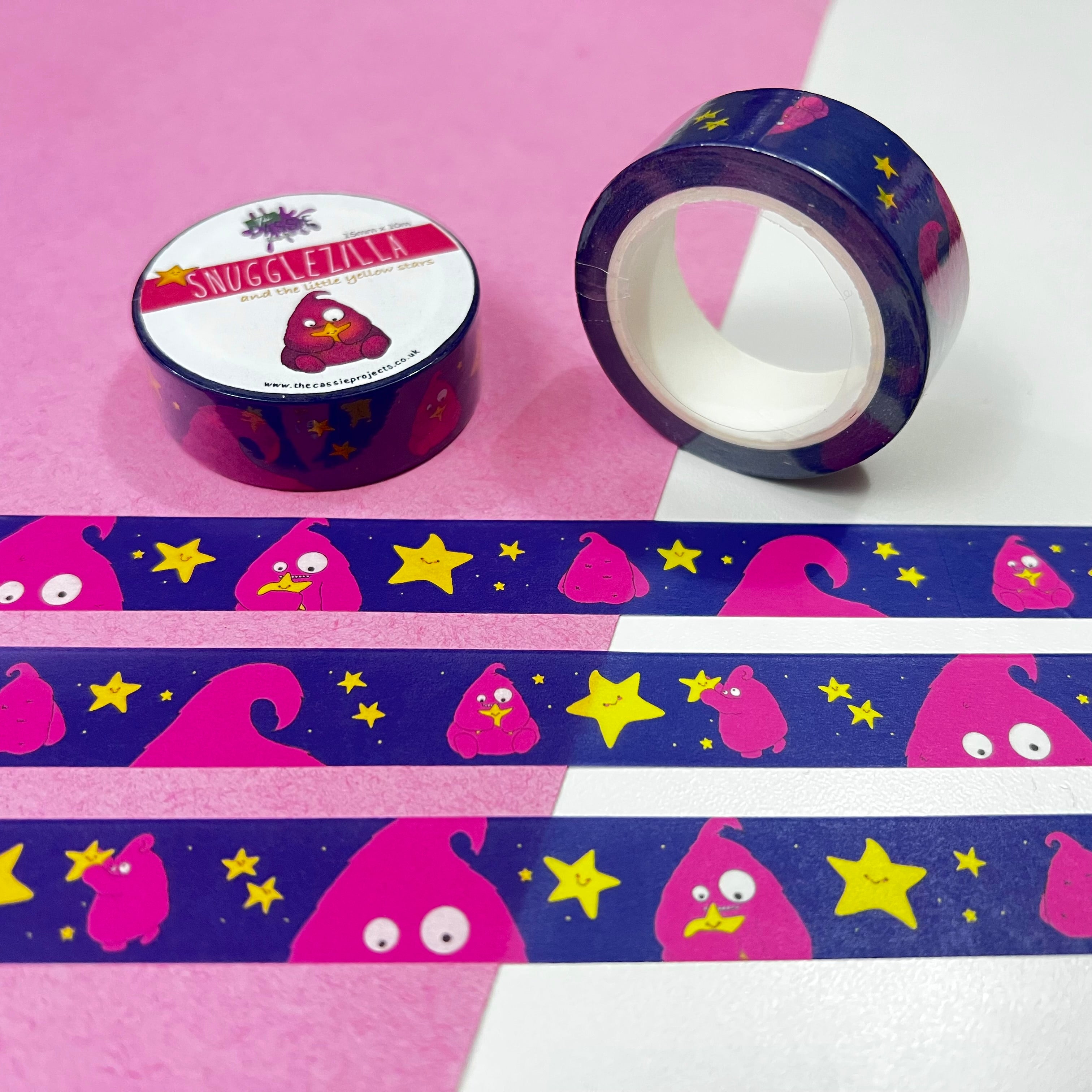 Snugglezilla Washi Tape 15mm x 10m