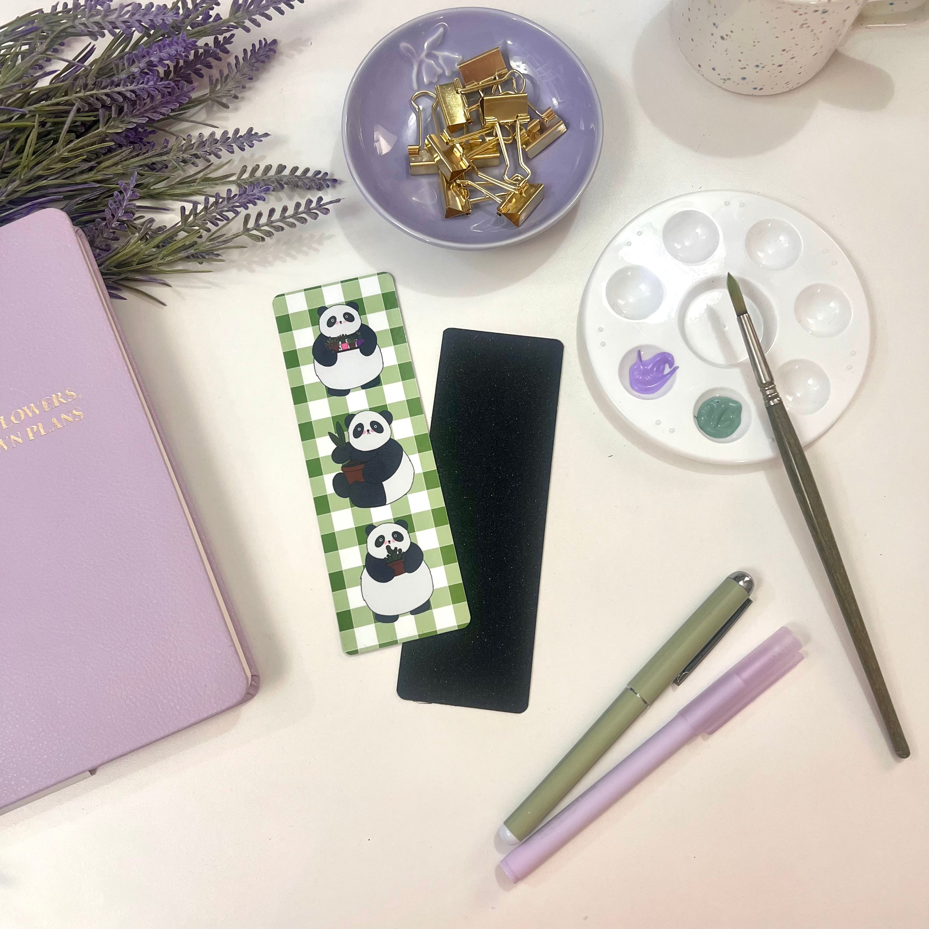 Bonsai the Panda Bookmark (updated)