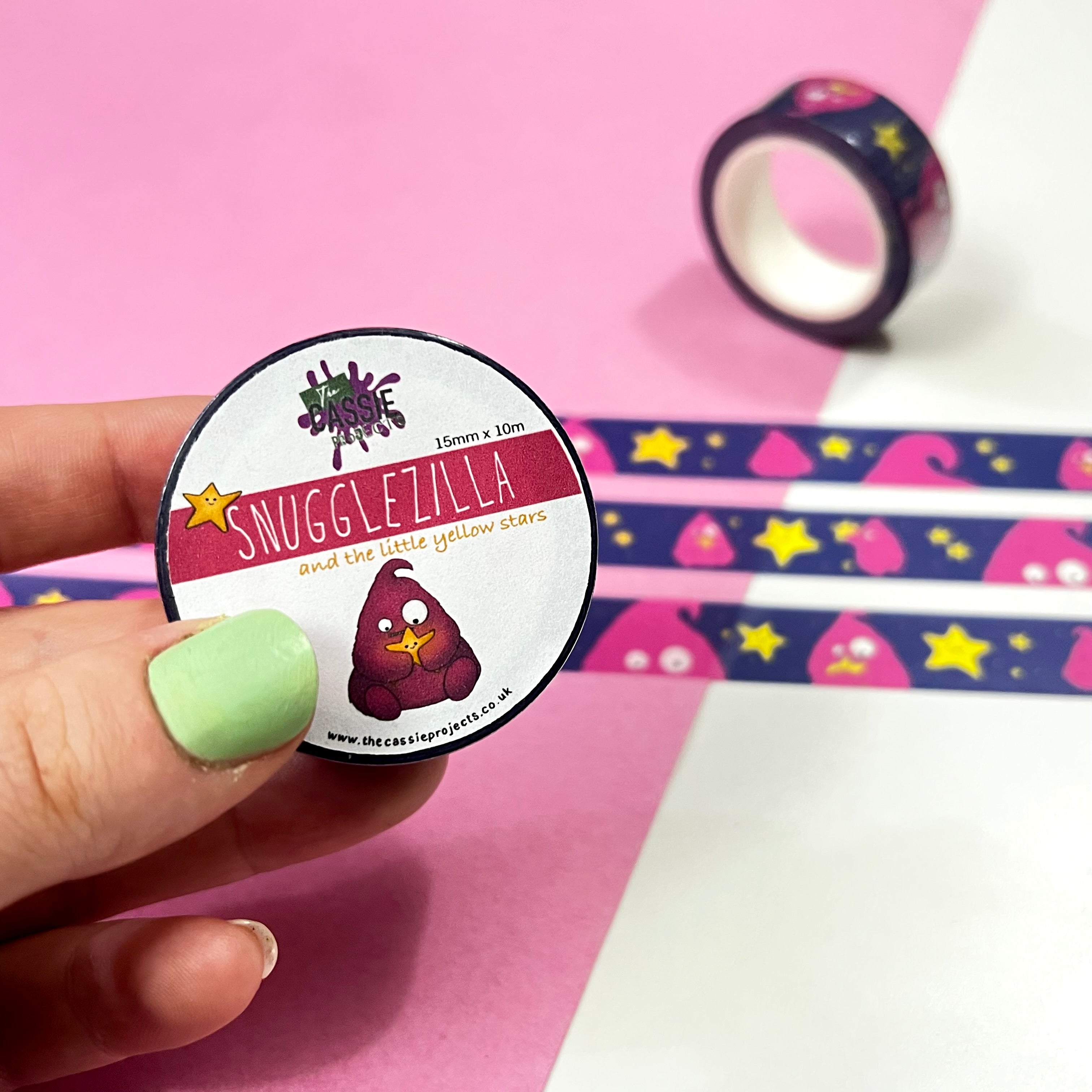 Snugglezilla Washi Tape 15mm x 10m