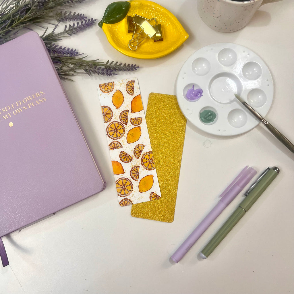 A Little Slice of Lemony Happiness Bookmark