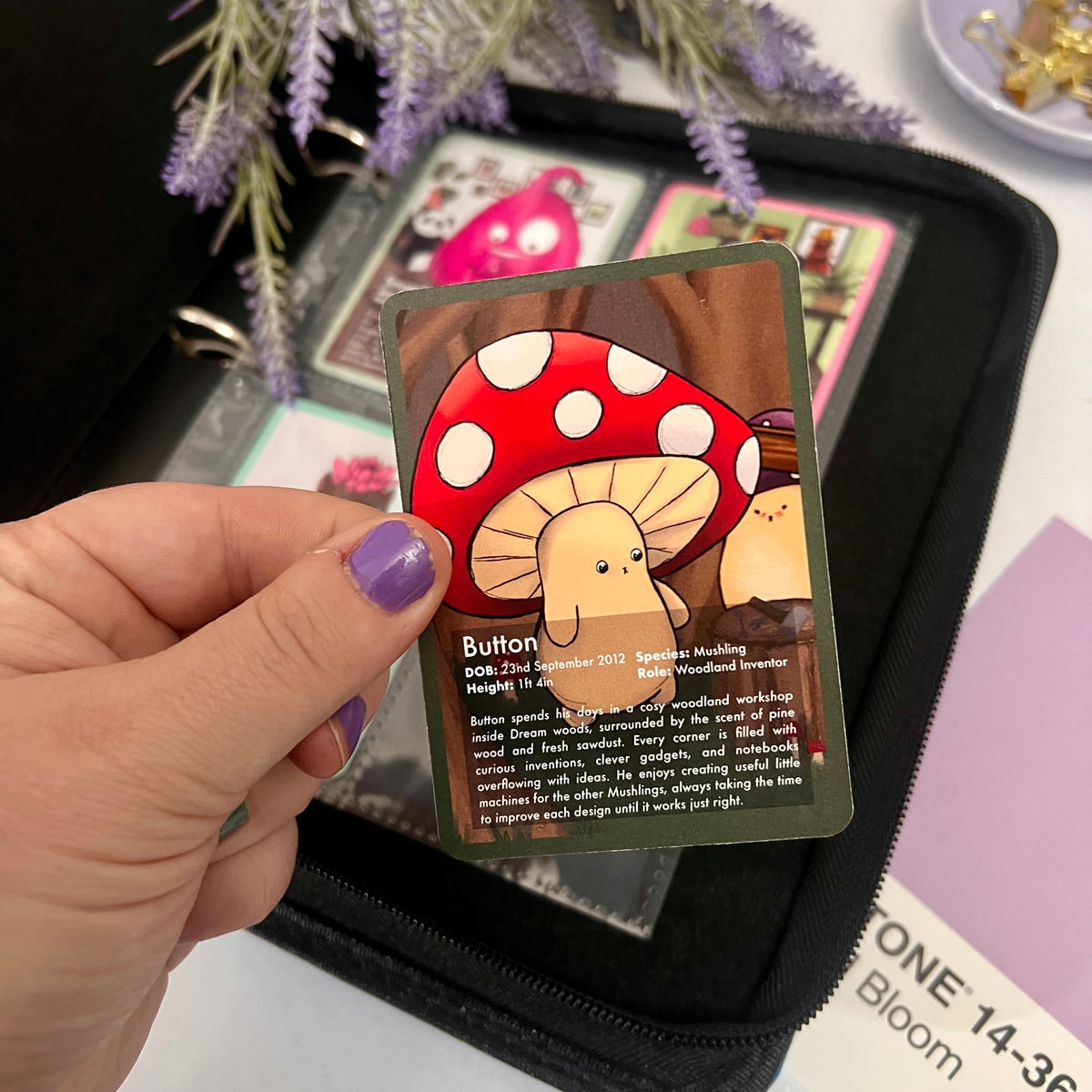 Button: Nearaway Collector Card
