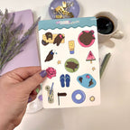 Capybaradise Sticker Sheet