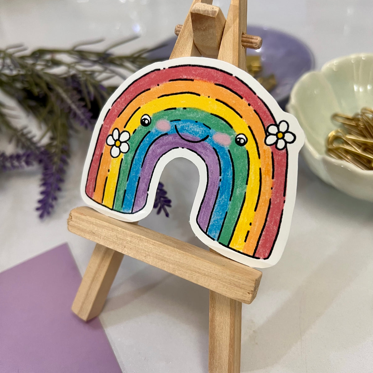 Iris the Rainbow 🌈 Vinyl Sticker