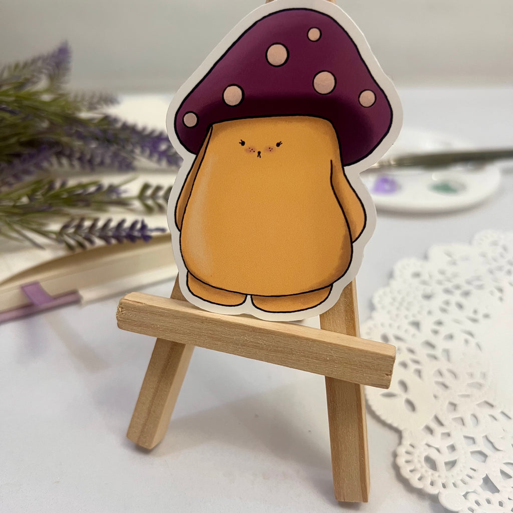 Maple the Mushling Vinyl Sticker