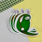 Brontë the Bunnysaurus Single Vinyl Sticker