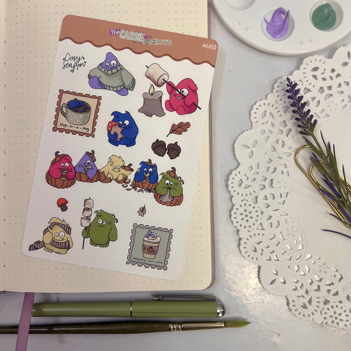 Dreamlings Autumn Sticker Sheet