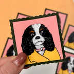 Lady Lola Single Vinyl Sticker