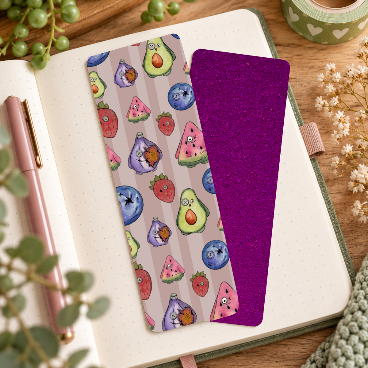 Dark fruit: Shadow Orchard Bookmark