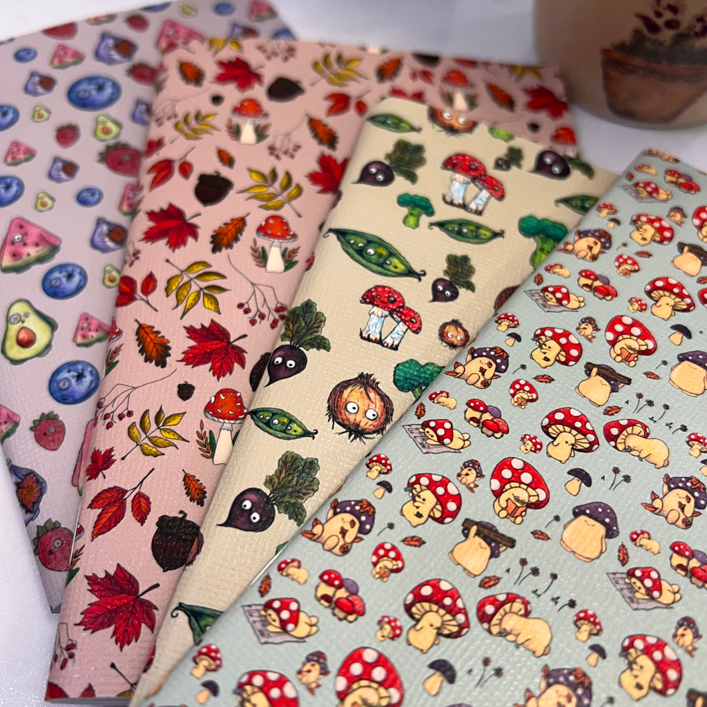 Mini Autumn Notebook Set