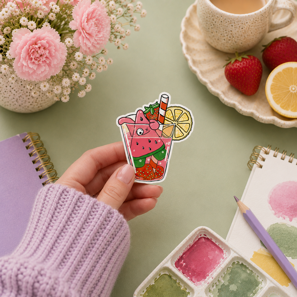Patrick Single Vinyl Sticker